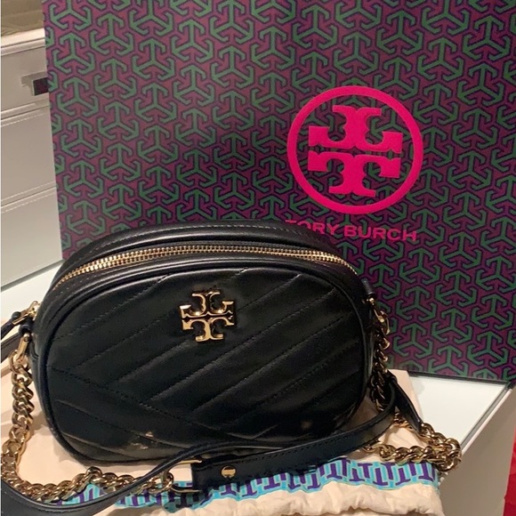 Tory Burch Handbags - NWOT Tory Burch black KIRA crossbody with dust bag & retail sack